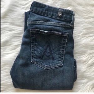 7 For All Mankind “A” pocket Jeans size 27
